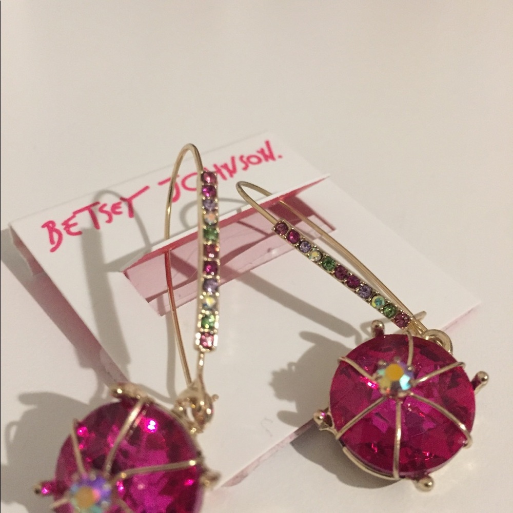 COPY - Betsey Johnson dangling earrings